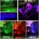 6Pcs RGB LED Garden Spike Lights Outdoor Spotlights Landscape Lamp Remote