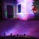 6Pcs RGB LED Garden Spike Lights Outdoor Spotlights Landscape Lamp Remote