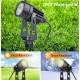 6Pcs RGB LED Garden Spike Lights Outdoor Spotlights Landscape Lamp Remote