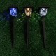 6Pcs Solar LED Pathway Lights Set Outdoor Yard Garden Walkway Landscape Lamp