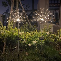 8 Modes 90/200/120 LED Solar Lawn Lamp Copper Wire Firework Lamp Garden Decoration Outdoor Solar Lights Waterproof 8 Modes 90/200/120 LED Solar Lawn Lamp Copper Wire Firework Lamp Garden Decoration Outdoor Solar Lights Waterproof