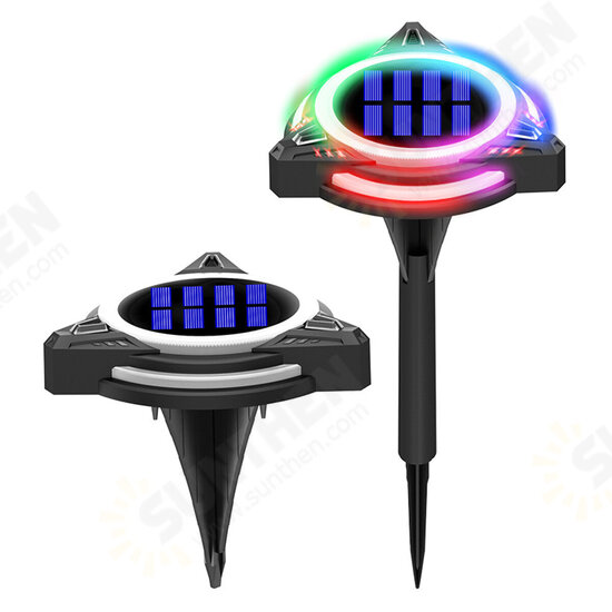 8/10 LED Solar Power Disk Light Buried Light Outdoor Under Ground Waterproof Lamp