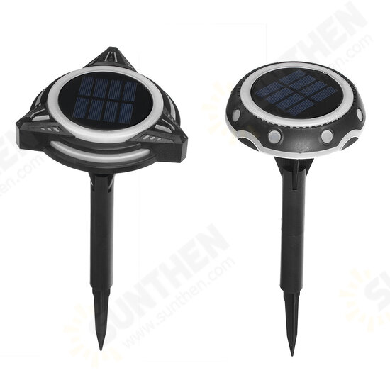 8/10 LED Solar Power Disk Light Buried Light Outdoor Under Ground Waterproof Lamp