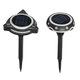 8/10 LED Solar Power Disk Light Buried Light Outdoor Under Ground Waterproof Lamp