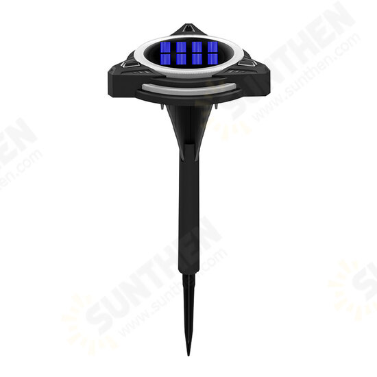 8/10 LED Solar Power Disk Light Buried Light Outdoor Under Ground Waterproof Lamp