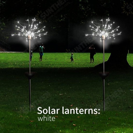 [90/120/150 LEDs] 1/2Pcs Solar Light Outdoor Waterproof Solar Garden Light Lawn Lawn Lights Landscape Lamp Christmas Light