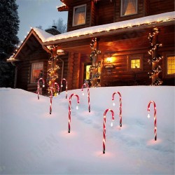 LED Candy Star Crutch Lamp Solar Lawn Lamp Outdoor In-Ground Lights Tree Crutch Lamp Decor LED Candy Star Crutch Lamp Solar Lawn Lamp Outdoor In-Ground Lights Tree Crutch Lamp Decor
