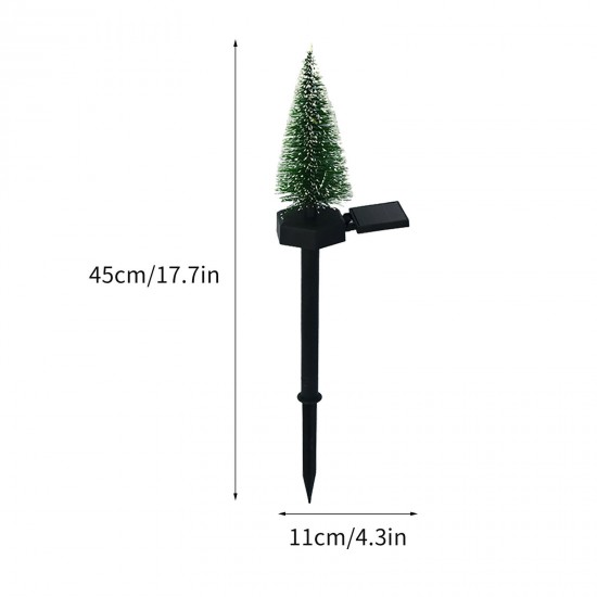 Christmas Tree Lights Led Solar Light For Garden Decoration Lawn Lamp Outdoor Home Pathway Bulb Waterproof Light