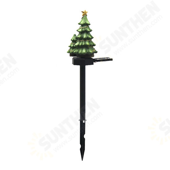 Christmas Tree Solar Lawn Light Landscape Path Garden Decoration Solar Outdoor Garden Stake Lights