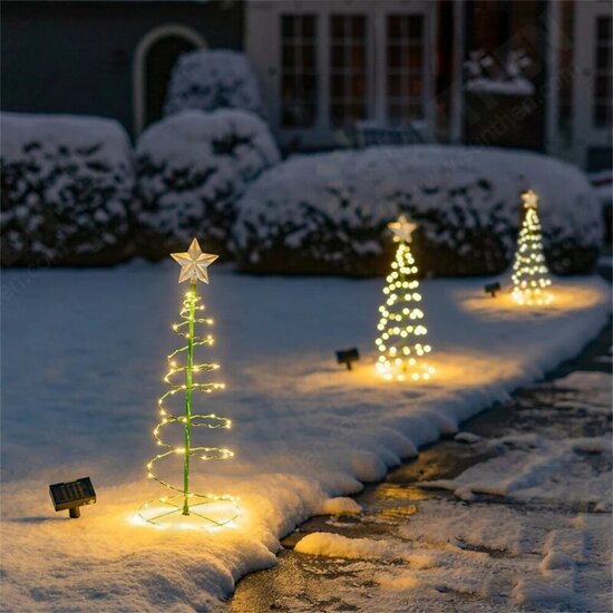 Creative Christmas Tree Lights Christmas Spiral Tree LED Light Outdoor Christmas Tree Light Xmas Decor Noel