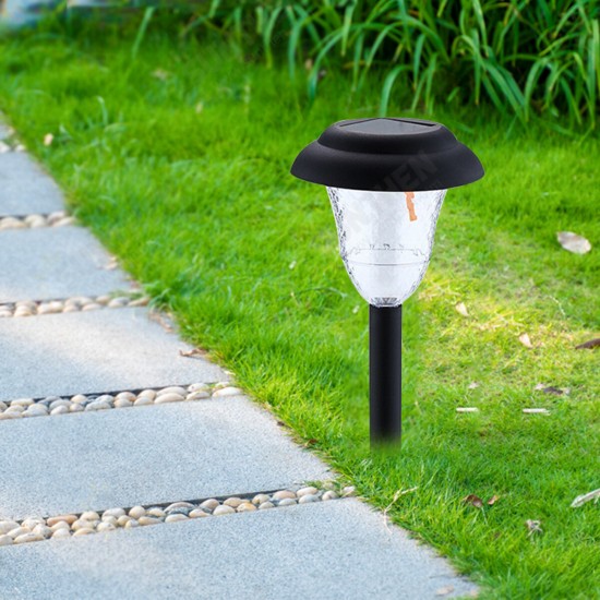 IP65 Waterproof 2PCS Auto Sensing LED Solar Lamp Garden Lamps for Outdoor Patio Lawn