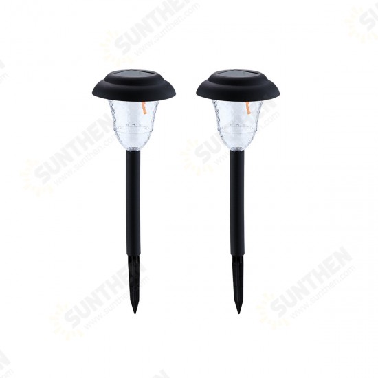 IP65 Waterproof 2PCS Auto Sensing LED Solar Lamp Garden Lamps for Outdoor Patio Lawn