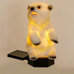LED Solar Bear Lawn Light Waterproof Outdoor Garden Yard Path Landscape Lamp LED Solar Bear Lawn Light Waterproof Outdoor Garden Yard Path Landscape Lamp