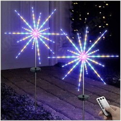 LED Solar Firework Light Remote Control Outdoor Meteor Horse Lamp Garland IP65 Waterproof String Lights Garden Lawn Street Decor Christmas LED Solar Firework Light Remote Control Outdoor Meteor Horse Lamp Garland IP65 Waterproof String Lights Garden Lawn Street Decor Christmas