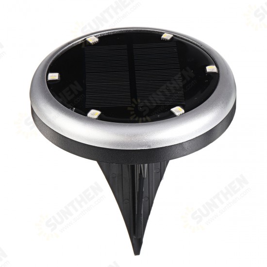 LED Solar Ground Stake Light Garden Lawn Lamp Pathway Energy-saving Waterproof