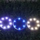 LED Solar Ground Stake Light Garden Lawn Lamp Pathway Energy-saving Waterproof