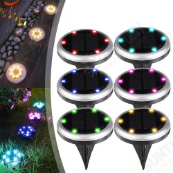 LED Solar Ground Stake Light Garden Lawn Lamp Pathway Energy-saving Waterproof LED Solar Ground Stake Light Garden Lawn Lamp Pathway Energy-saving Waterproof