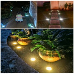 LED Solar Ground Stake Lights Garden Lawn Lamp Pathway Energy-saving Waterproo LED Solar Ground Stake Lights Garden Lawn Lamp Pathway Energy-saving Waterproo