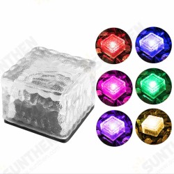 LED Solar Power Buried Light Waterproof Ice Cube Ground Lawn Lamp Outdoor Path Garden Deck Lighting LED Solar Power Buried Light Waterproof Ice Cube Ground Lawn Lamp Outdoor Path Garden Deck Lighting
