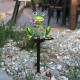 LED Solar Powered Lawn Light Frog Ground Plug Spring Lamp Outdoor Garden Yard Landscape Decoration