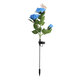 LED Solar Rose Flower Lawn Light Outdoor Garden Stake Lamp Landscape Path Yard Lamp Decor