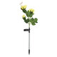 LED Solar Rose Flower Lawn Light Outdoor Garden Stake Lamp Landscape Path Yard Lamp Decor