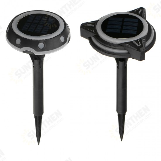 RGB LED Solar Light Colour-Changing Ground Buried Garden Lawn Path Outdoor Lamp