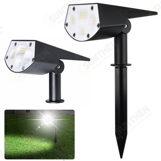 Rotatable Solar Powered Waterproof 20LED Lawn Lamp Outdoor Spotlight Garden Landscape Light