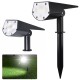 Rotatable Solar Powered Waterproof 20LED Lawn Lamp Outdoor Spotlight Garden Landscape Light