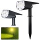 Rotatable Solar Powered Waterproof 20LED Lawn Lamp Outdoor Spotlight Garden Landscape Light