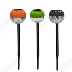 Solar 3 LED Color Changing Ball Garden Light Waterproof Outdoor Yard Landscape Lamp Solar 3 LED Color Changing Ball Garden Light Waterproof Outdoor Yard Landscape Lamp