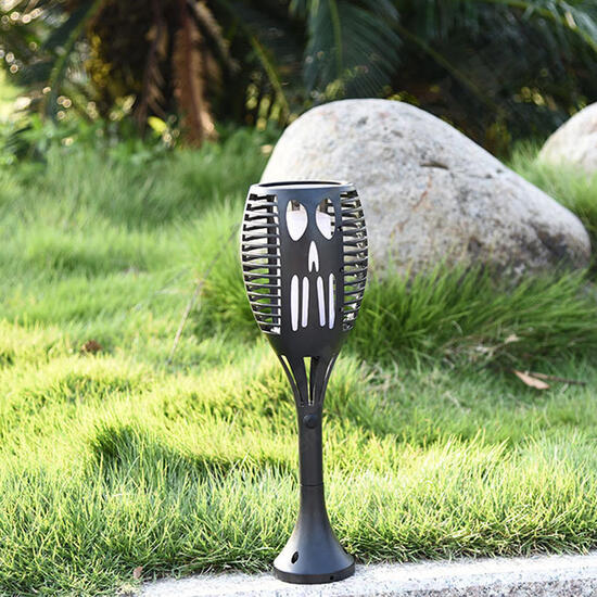 Solar Power 51 LED Torch Garden Light Flickering Fire Flame Outdoor Garden Lawn Lamp