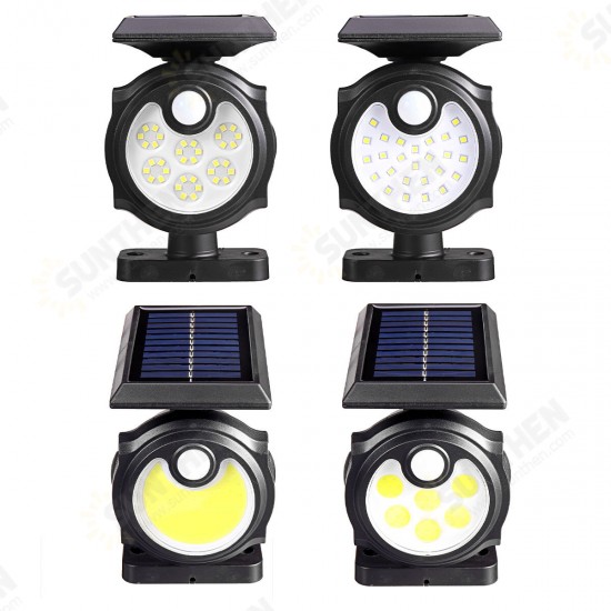 Solar Power LED Outdoor Path Lawn Lamp Spotlight Yard Garden Pathway Wall Light