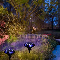 Solar Powered 12LED Buried Light Under Ground Lawn Lamp Outdoor Path Way Garden Decking Decor Solar Powered 12LED Buried Light Under Ground Lawn Lamp Outdoor Path Way Garden Decking Decor