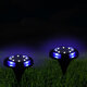 Solar Powered 12LED Buried Light Under Ground Lawn Lamp Outdoor Path Way Garden Decking Decor