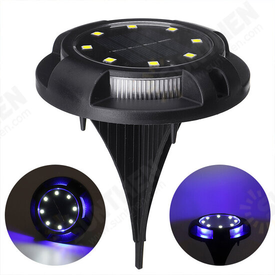 Solar Powered 12LED Buried Light Under Ground Lawn Lamp Outdoor Path Way Garden Decking Decor