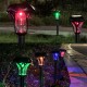 Solar Powered LED Ground Lawn Light Outdoor Garden Yard Waterproof Lamp Landscape Lighting Decoration