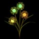 Solar Powered LED Lawn Light Simulation Colorful Flower Outdoor Garden Yard Lamp for Outdoor Path Home Decor Solar Powered LED Lawn Light Simulation Colorful Flower Outdoor Garden Yard Lamp for Outdoor Path Home Decor