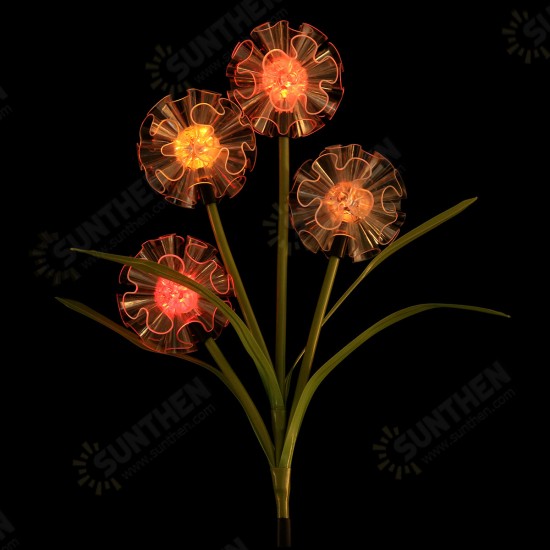 Solar Powered LED Lawn Light Simulation Colorful Flower Outdoor Garden Yard Lamp for Outdoor Path Home Decor Solar Powered LED Lawn Light Simulation Colorful Flower Outdoor Garden Yard Lamp for Outdoor Path Home Decor
