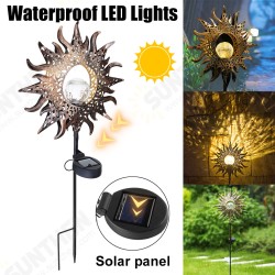 Solar Powered LED Stake Lawn Light Sunflower Waterproof Patio Outdoor Garden Path Lamp Solar Powered LED Stake Lawn Light Sunflower Waterproof Patio Outdoor Garden Path Lamp