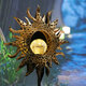 Solar Powered LED Stake Lawn Light Sunflower Waterproof Patio Outdoor Garden Path Lamp