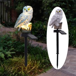 Solar Powered Owl LED Lawn Lamp Garden Decor Waterproof Landscape Light Solar Powered Owl LED Lawn Lamp Garden Decor Waterproof Landscape Light