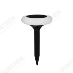 Solar Powered Plastic Round Colorful LED Lawn Light Waterproof Outdoor Garden Landscape Yard Path Lamp Solar Powered Plastic Round Colorful LED Lawn Light Waterproof Outdoor Garden Landscape Yard Path Lamp