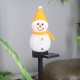 Solar Snowman Garden Light LED Landscape Decorations Lawn Lamp Christmas Series Cartoon Snowman Outdoor Insert The Ground Lamp