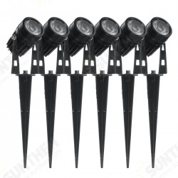 Warm White 2/4/6 PCS 12V LED Lawn Lights Spotlight Landscape Light Waterproof Outdoor Garden Pathway Yard Warm White 2/4/6 PCS 12V LED Lawn Lights Spotlight Landscape Light Waterproof Outdoor Garden Pathway Yard