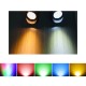 Waterproof LED Solar Lawn Light Colorful/Warm White+White Outdoor Wall Ground Garden Pathway Security Lamp