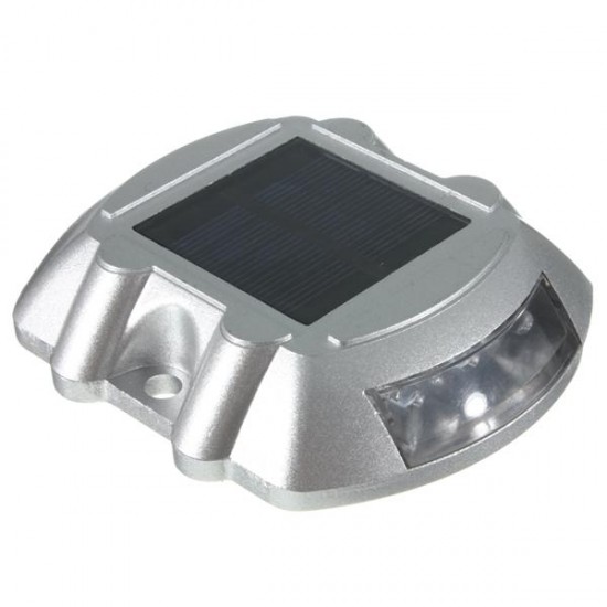 Waterproof Solar Powered 6 LED Outdoor Garden Ground Path Road Step Light