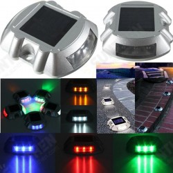 Waterproof Solar Powered 6 LED Outdoor Garden Ground Path Road Step Light Waterproof Solar Powered 6 LED Outdoor Garden Ground Path Road Step Light