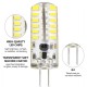 10PCS DC12V 3W G4 3014 48SMD LED Light Bulb Bi-Pin Base Capsule Corn Lamp 3000K-6000K Ultra Bright Lamp Bulbs