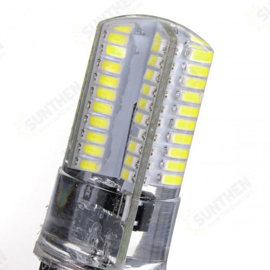 110-120V 3W 80LED 3014 SMD E12 LED Dimmable Silicone Crystal Bulb